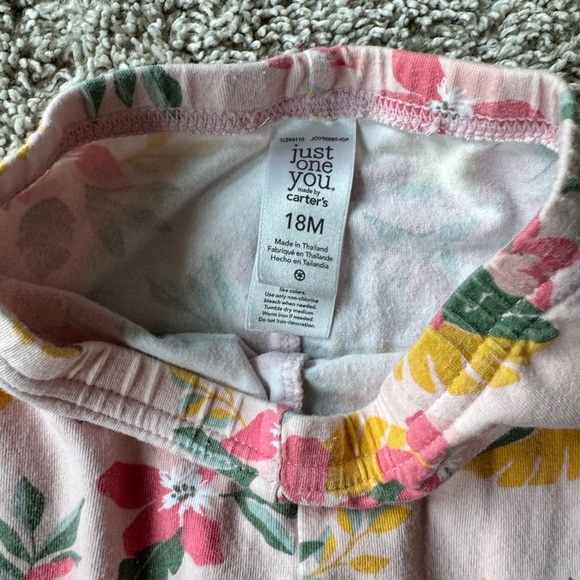 Toddler gir 2-piece fall outfit Long Sleeve top floral Leggings – Size 18 Months - Picture 11 of 12